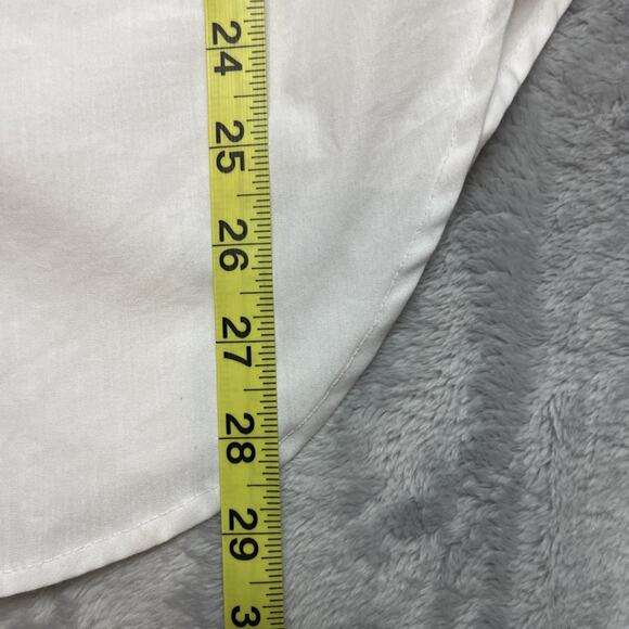 Pilcro Asymmetrical Twofer Sweater Womens XXS Blue White Oversized Slouchy - Picture 6 of 6